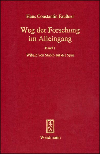 Produktbild: Quellen und Er&ouml;rterungen zu Wibald von Stablo