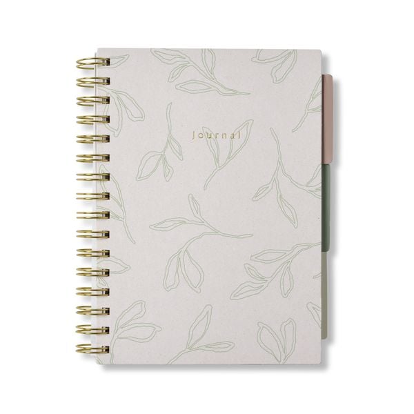 Recycled Cover Spiral Notizbuch, 14,5x21cm, 100 Seiten