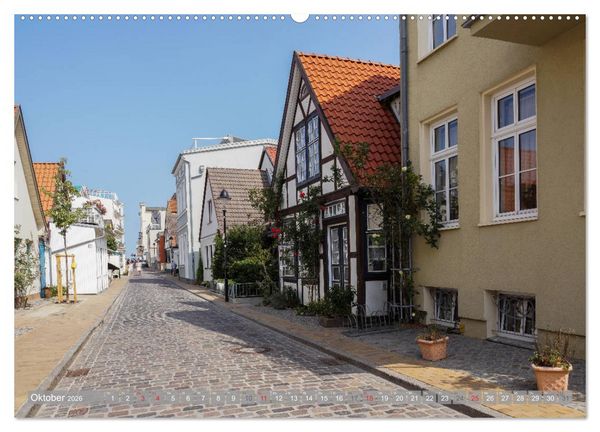 Produktbild: Rostock und Warnem&uuml;nde - Tor zur Welt (hochwertiger Premium Wandkalender 2026 DIN A2 quer), Kunstdruck in Hochglanz