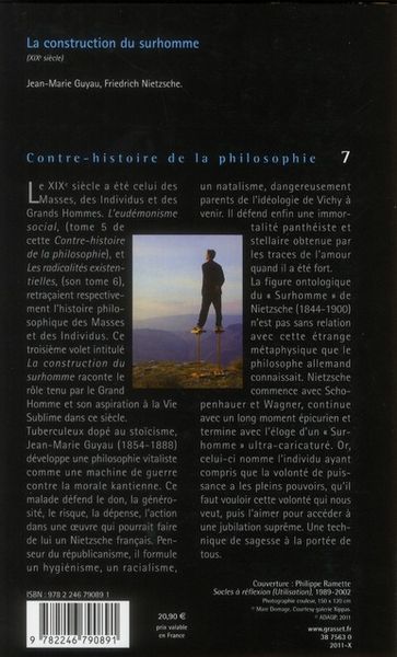 Produktbild: La construction du surhomme