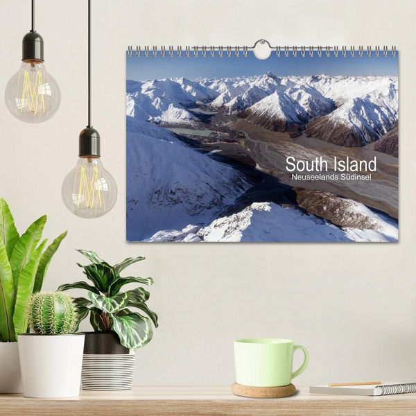 Produktbild: South Island - Neuseelands S&uuml;dinsel (Wandkalender 2026 DIN A4 quer), CALVENDO Monatskalender