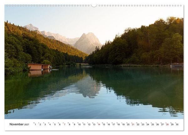 Produktbild: Deutschland - Bayerns Landschafts-Gefl&uuml;ster (hochwertiger Premium Wandkalender 2027 DIN A2 quer), Kunstdruck in Hochglanz