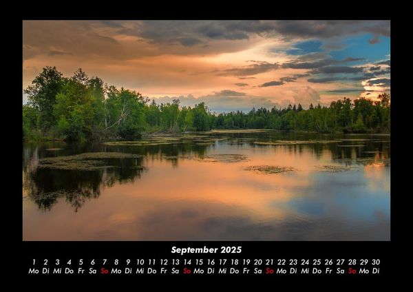 Produktbild: Seeblick 2025 Fotokalender DIN A3