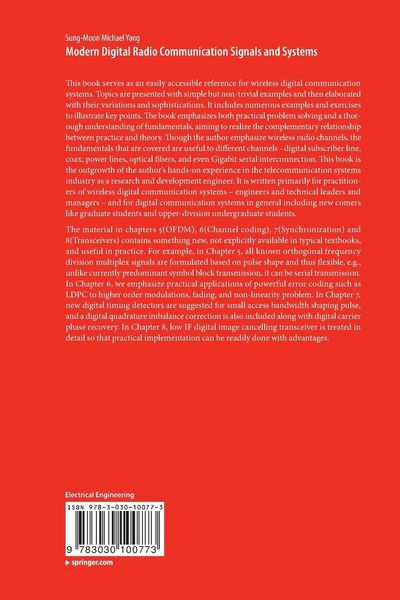 Produktbild: Modern Digital Radio Communication Signals and Systems
