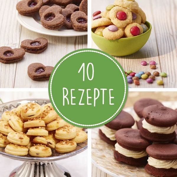 Produktbild: Kinderleichte Becherküche - Plätzchen, Kekse, Cookies & Co. (Band 3)