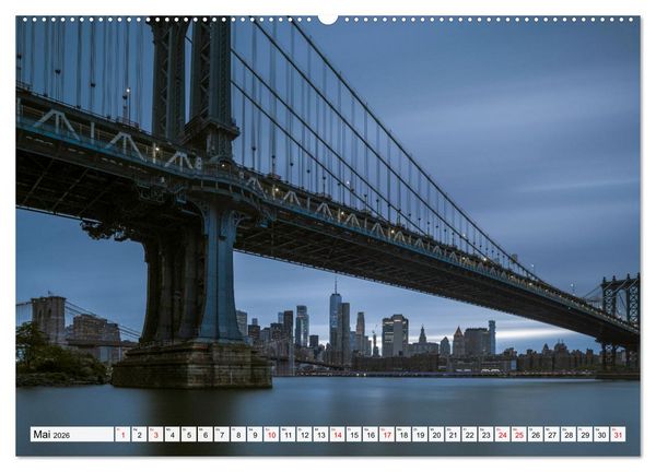 Produktbild: New York City - der besondere Blick auf Big Apple (Wandkalender 2026 DIN A2 quer), CALVENDO Monatskalender