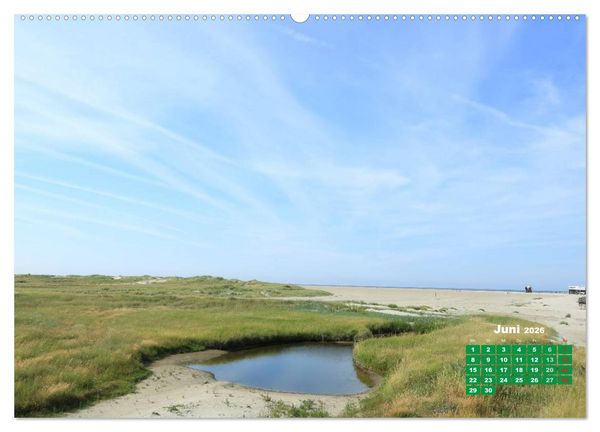 Produktbild: St. Peter-Ording (Wandkalender 2026 DIN A2 quer), CALVENDO Monatskalender