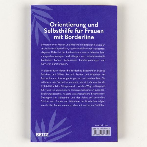 Produktbild: Die Welt der Frauen und M&auml;dchen mit Borderline