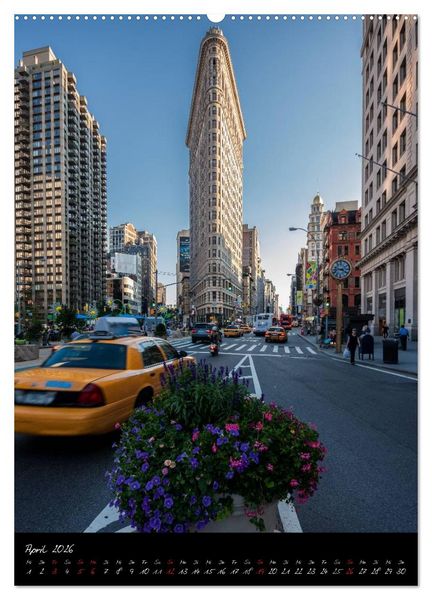 Produktbild: New York City (hochwertiger Premium Wandkalender 2026 DIN A2 hoch), Kunstdruck in Hochglanz