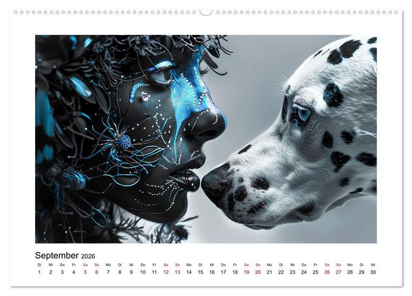 Produktbild: Dalmatinergirls (hochwertiger Premium Wandkalender 2026 DIN A2 quer), Kunstdruck in Hochglanz