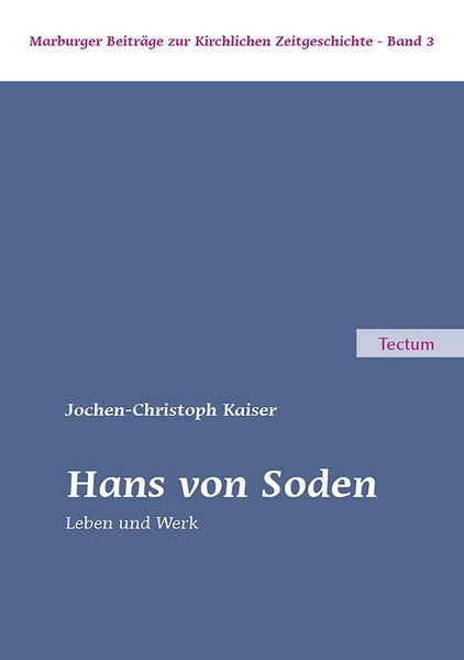 Produktbild: Hans von Soden