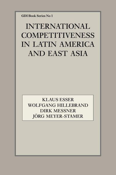 Produktbild: International Competitiveness in Latin America and East Asia