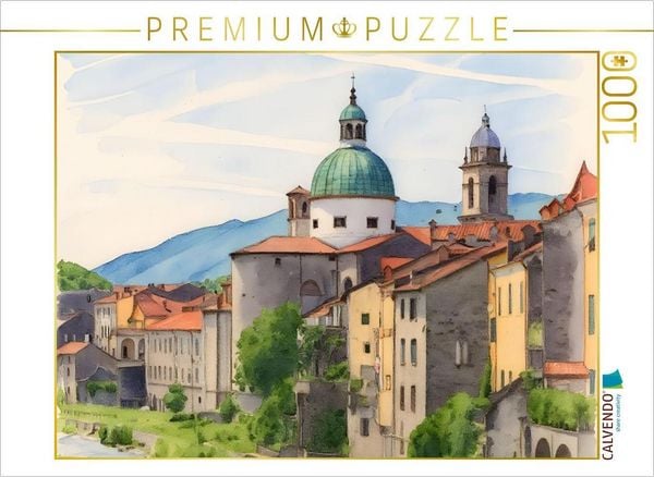 Produktbild: CALVENDO Puzzle Pontremoli | 1000 Teile Lege-Gr&ouml;&szlig;e 64x48cm Foto-Puzzle f&uuml;r gl&uuml;ckliche Stunden