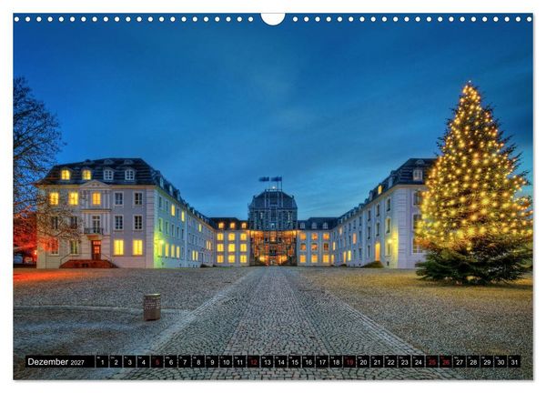 Produktbild: City Lights Saarbr&uuml;cken (Wandkalender 2027 DIN A3 quer), CALVENDO Monatskalender