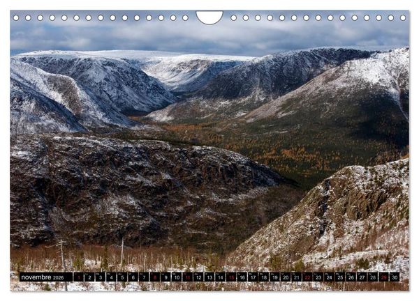 Produktbild: GASP&Eacute;SIE. Parc National du Qu&eacute;bec (Calendrier mural 2026 DIN A4 vertical), CALVENDO calendrier mensuel