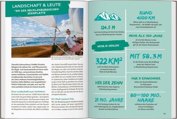 Produktbild: MARCO POLO OUTDOOR GUIDE Reisef&uuml;hrer Mecklenburgische Seenplatte