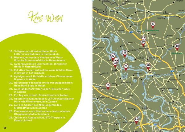 Produktbild: Niederrhein - Kreise Kleve, Wesel, Viersen und Heinsberg - HeimatMomente