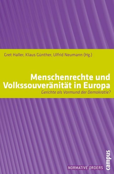 Produktbild: Menschenrechte und Volkssouver&auml;nit&auml;t in Europa