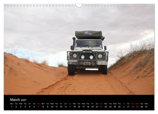 Produktbild: Off-road adventures in Africa (Wall Calendar 2027 DIN A3 landscape), CALVENDO 12 Month Wall Calendar