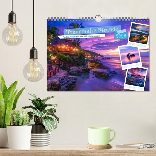 Produktbild: Traumhafte Str&auml;nde (Wandkalender 2026 DIN A4 quer), CALVENDO Monatskalender