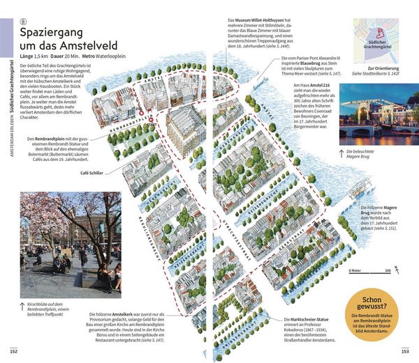 Produktbild: Vis-&agrave;-Vis Reisef&uuml;hrer Amsterdam