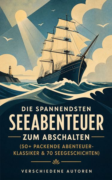 Produktbild: Die spannendsten Seeabenteuer zum Abschalten (50+ Packende Abenteuer-Klassiker & 70 Seegeschichten)