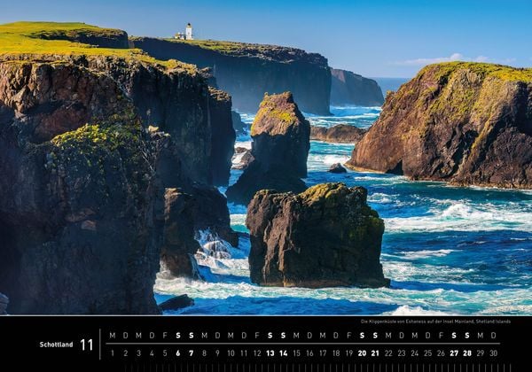 Produktbild: Schottland Premiumkalender 2027