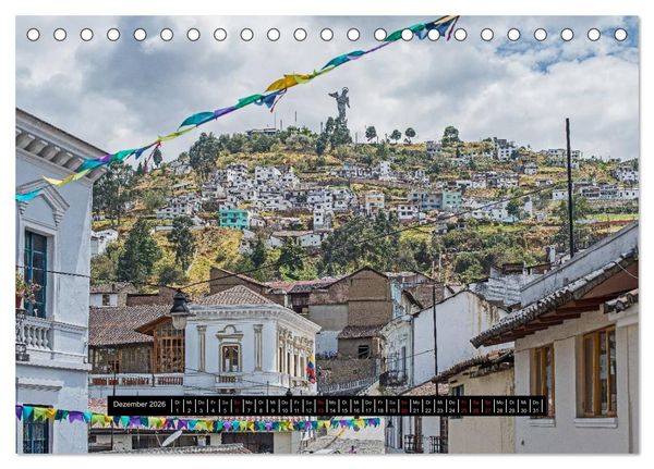Produktbild: Ecuador (Tischkalender 2026 DIN A5 quer), CALVENDO Monatskalender