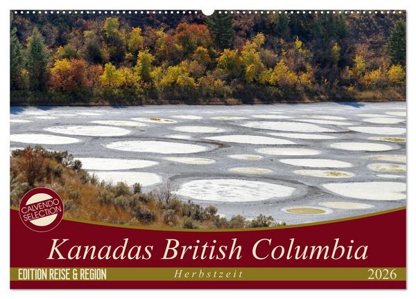 Produktbild: Kanadas British Columbia - Herbstzeit (Wandkalender 2026 DIN A2 quer), CALVENDO Monatskalender