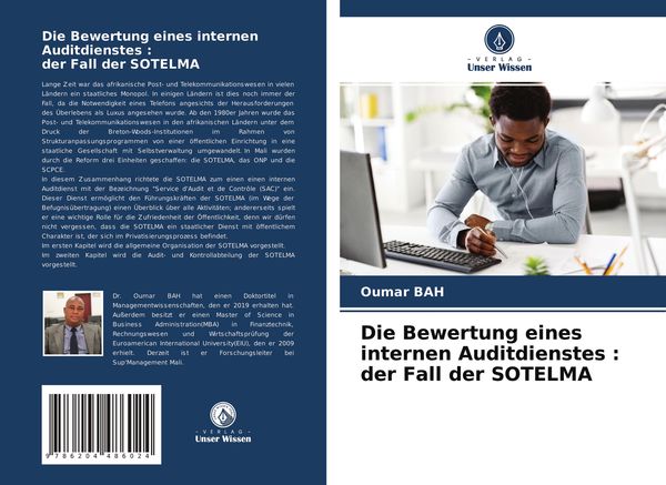 Produktbild: Die Bewertung eines internen Auditdienstes : der Fall der SOTELMA