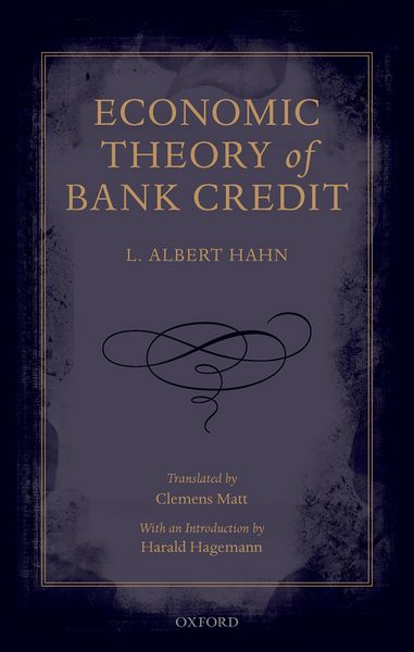 Produktbild: Economic Theory of Bank Credit