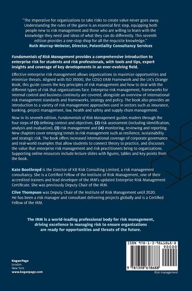 Produktbild: Fundamentals of Risk Management
