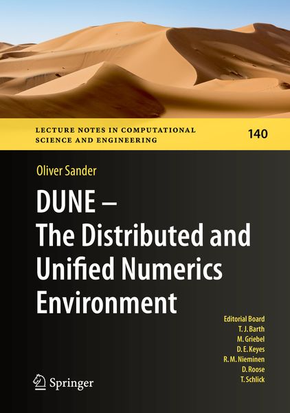 Produktbild: DUNE &mdash; The Distributed and Unified Numerics Environment