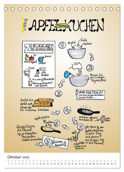 Produktbild: Vegankalender (Tischkalender 2026 DIN A5 hoch), CALVENDO Monatskalender