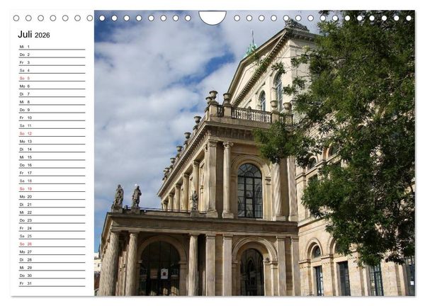 Produktbild: Hannover erleben (Wandkalender 2026 DIN A4 quer), CALVENDO Monatskalender