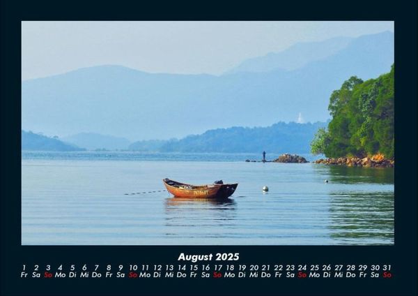 Produktbild: Die Seen der Erde 2025 Fotokalender DIN A4