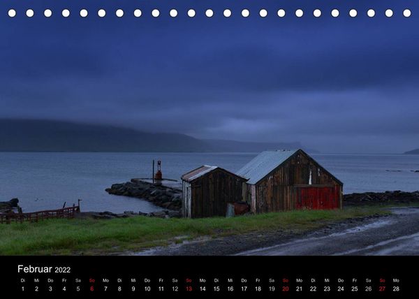 Produktbild: Landschaften bei Regenwetter (Tischkalender 2022 DIN A5 quer)