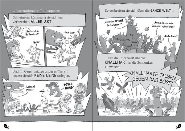 Produktbild: Knallharte Tauben lassen die Katze aus dem Sack (Band 5)