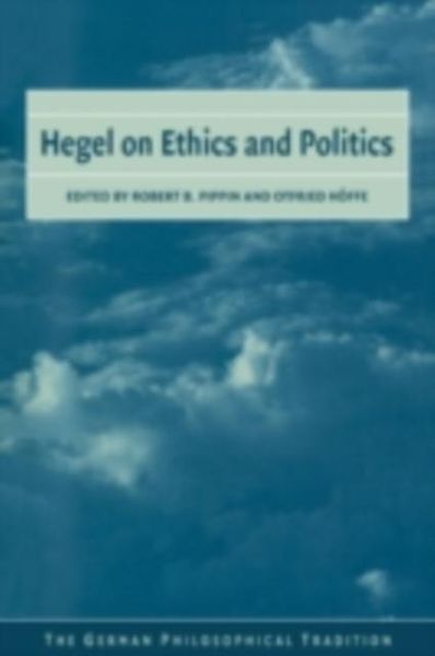 Produktbild: Hegel on Ethics and Politics