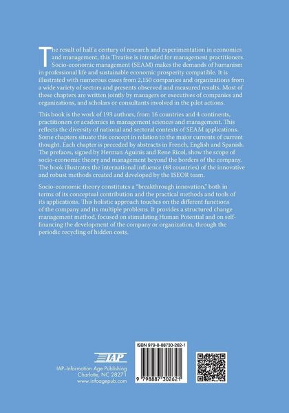 Produktbild: Socio-Economic Approach to Management Treatise