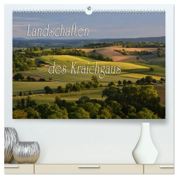 Produktbild: Landschaften des Kraichgaus (hochwertiger Premium Wandkalender 2026 DIN A2 quer), Kunstdruck in Hochglanz