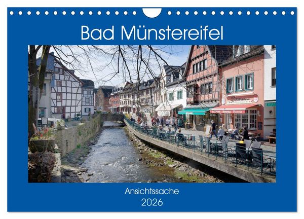 Produktbild: Bad M&uuml;nstereifel - Ansichtssache (Wandkalender 2026 DIN A4 quer), CALVENDO Monatskalender