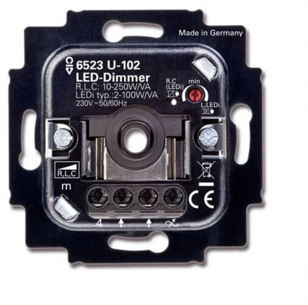 Produktbild: ABB 2CKA006512A0334 Drehdimmer Schwarz