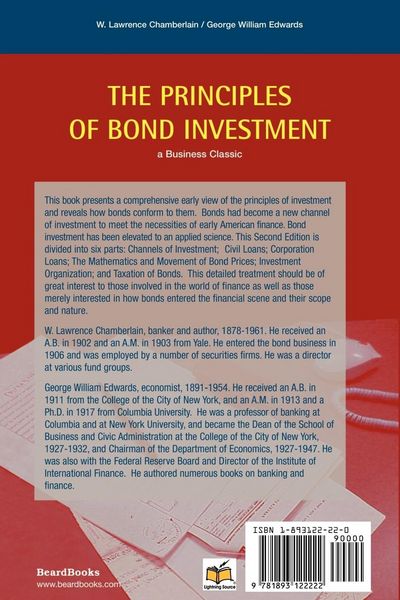 Produktbild: The Principles of Bond Investment