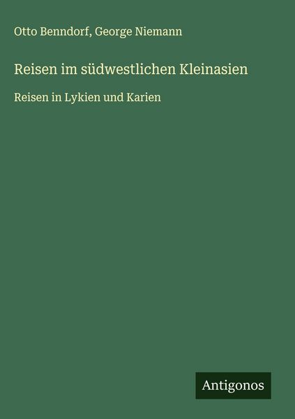 Produktbild: Reisen im s&uuml;dwestlichen Kleinasien