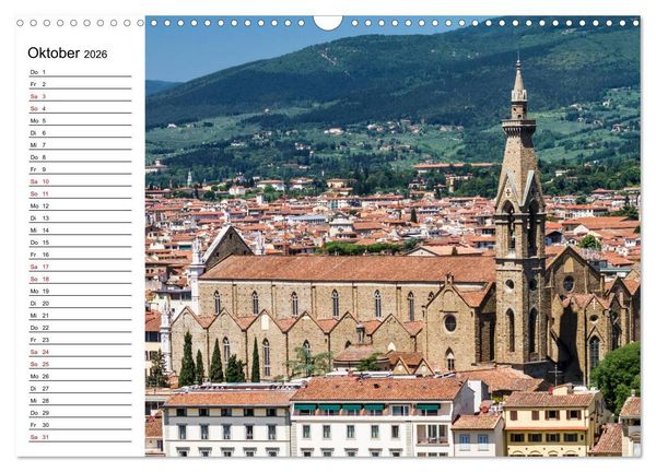 Produktbild: Impressionen aus FLORENZ (Wandkalender 2026 DIN A3 quer), CALVENDO Monatskalender