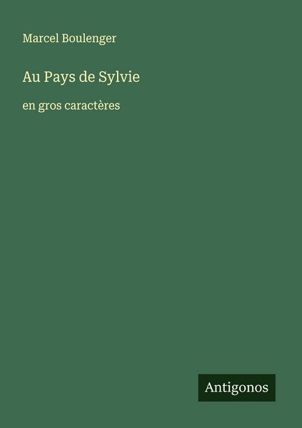Produktbild: Au Pays de Sylvie