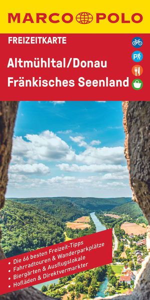 Produktbild: MARCO POLO Freizeitkarte 36 Altm&uuml;hltal, Donau, Fr&auml;nkisches Seenland 1:110.000