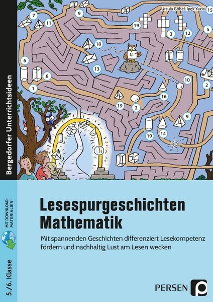 Produktbild: Lesespurgeschichten 5./6. Klasse - Mathematik