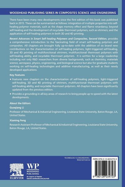 Produktbild: Recent Advances in Smart Self-Healing Polymers and Composites